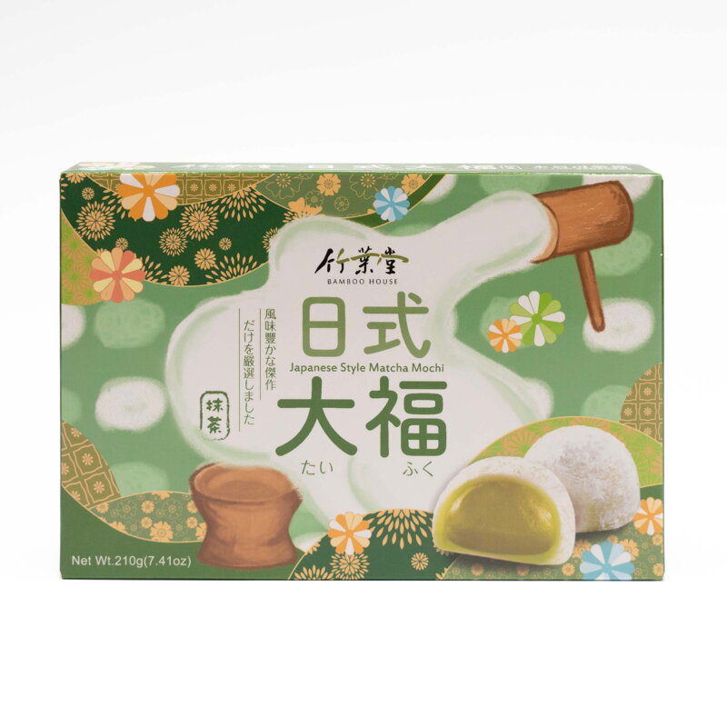 Rýžové koláčky Mochi Matcha 210g