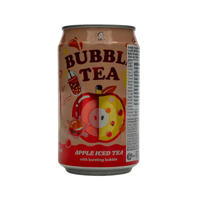 Bubble Tea Ledový čaj Jablko 320 ml